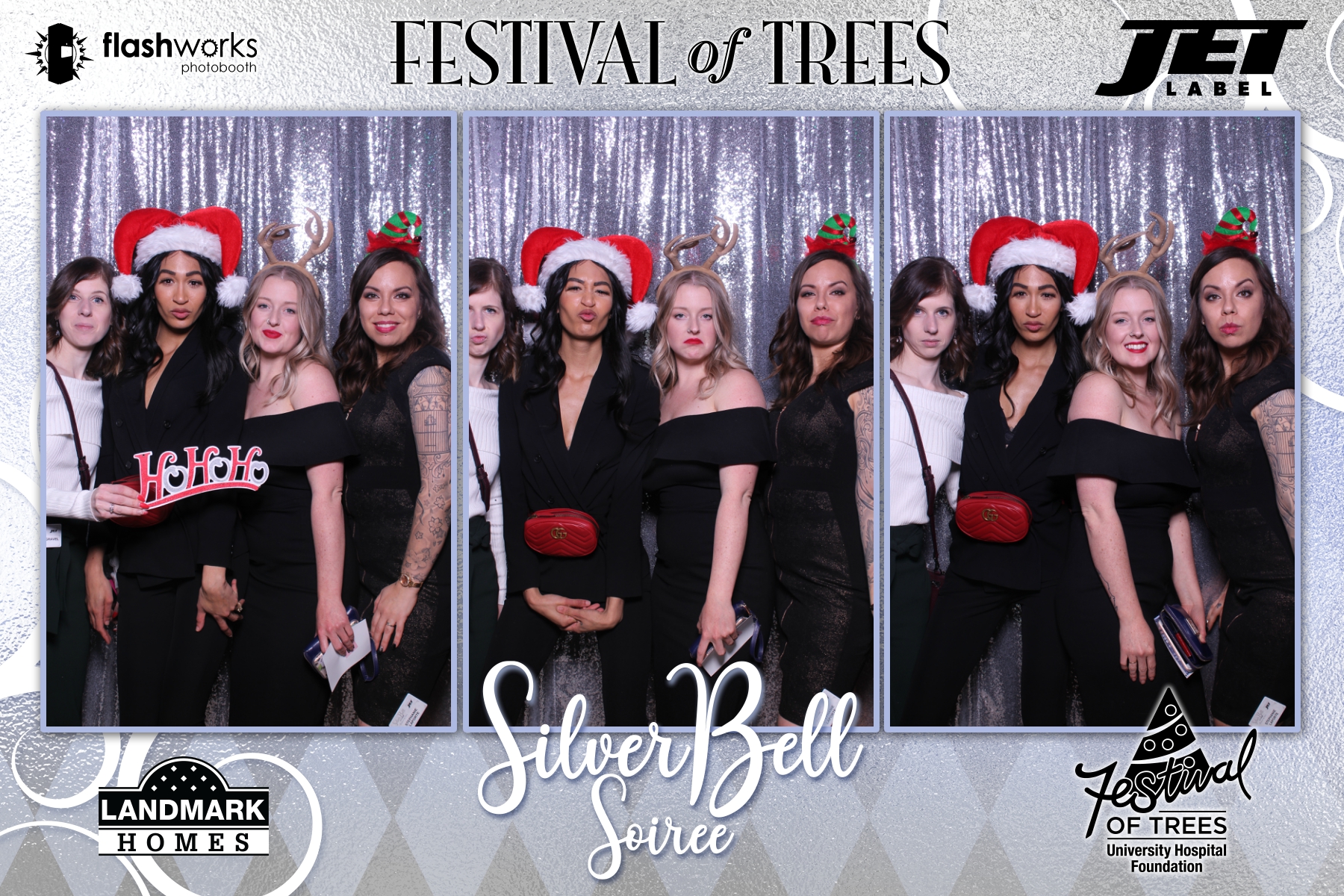 Festival of Trees Silver Bell Soiree - Photos and GIFs | View more photos from the event at gallery.flashworksphotobooth.com/u/FlashworksPhotoboothInc/Festival-of-Trees-Silver-Bell-Soiree-Photos-and-GIFs
